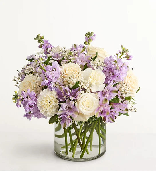 Loving Sentiments™ Lavender & White Sympathy Bouquet