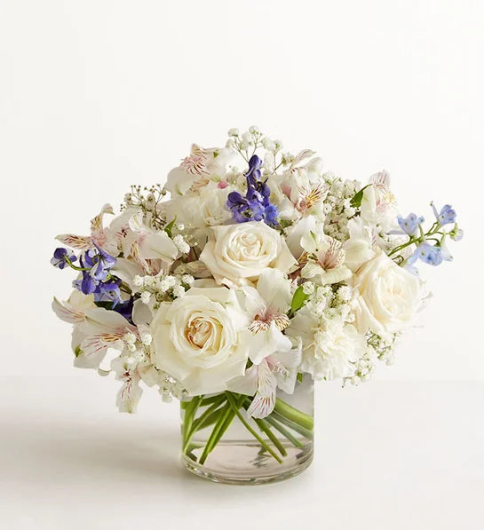 Loving Sentiments™ Blue & White Sympathy Bouquet
