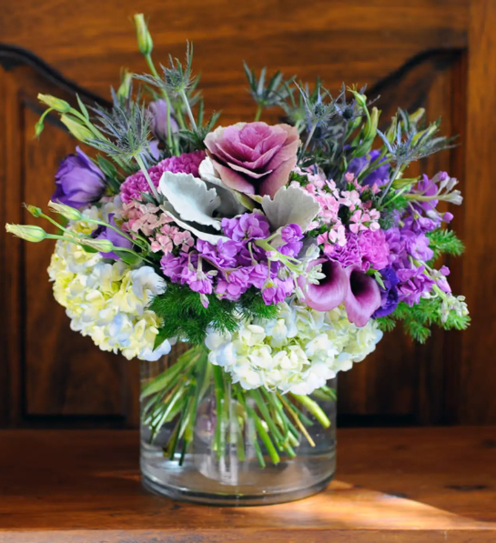 Enchanted Violet Garden Arrangement