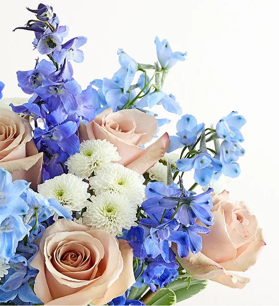 Honey Bee Buzz™ Delphinium Bouquet