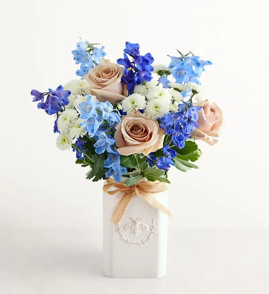 Honey Bee Buzz™ Delphinium Bouquet