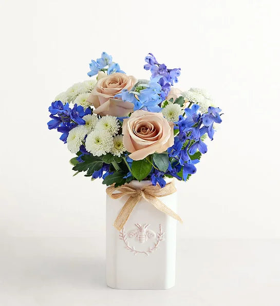 Honey Bee Buzz™ Delphinium Bouquet