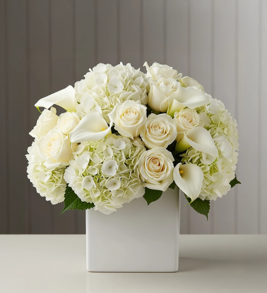 Classic White Elegance Arrangement