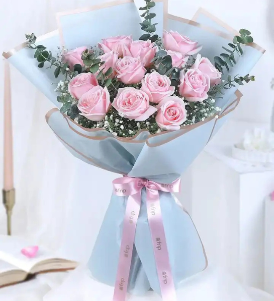 Blush Pink Rose Serenity Bouque