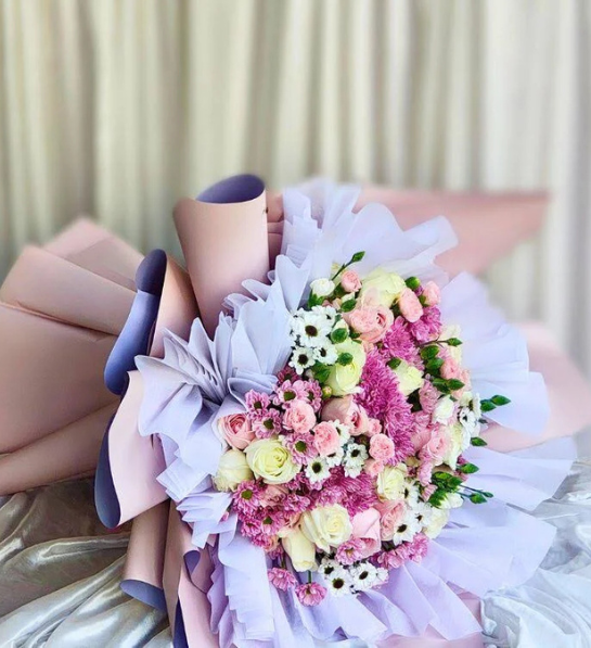 Pastel Bloom Delight Bouquet