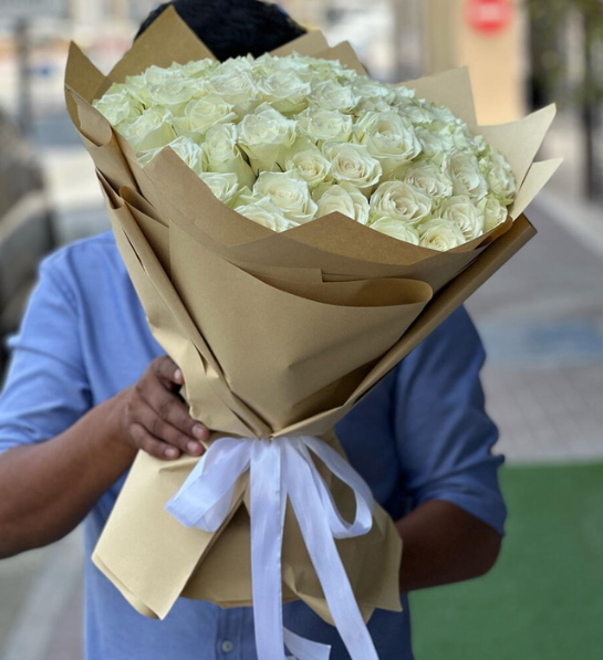 Pure White Rose Signature Bouquet