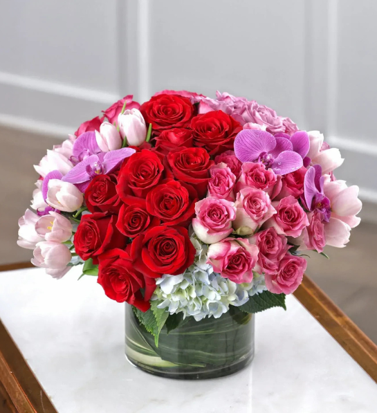 Blush Romance Luxe Arrangement