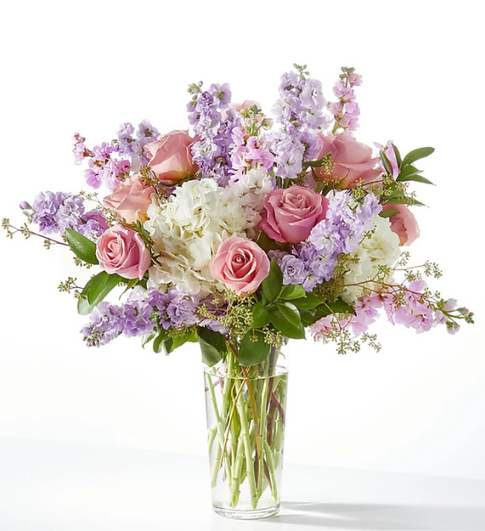 Blush Lavender Garden Bouquet