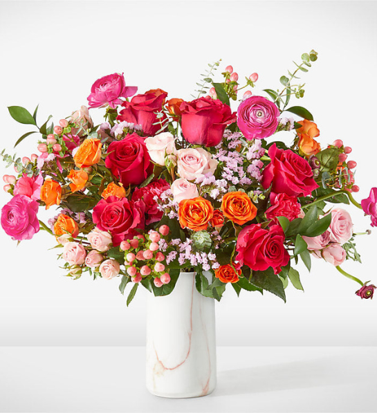 Blushing Garden Celebration Bouquet